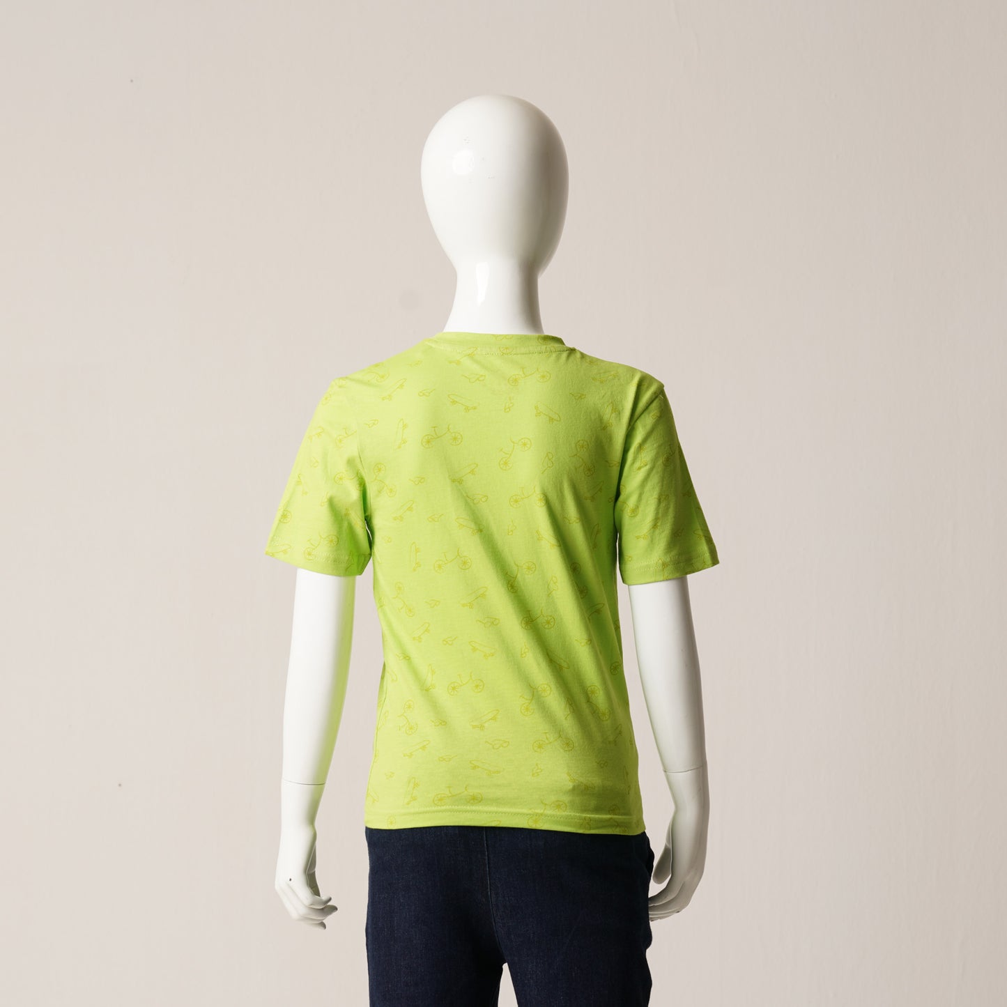 Boys T- Shirt-Lime