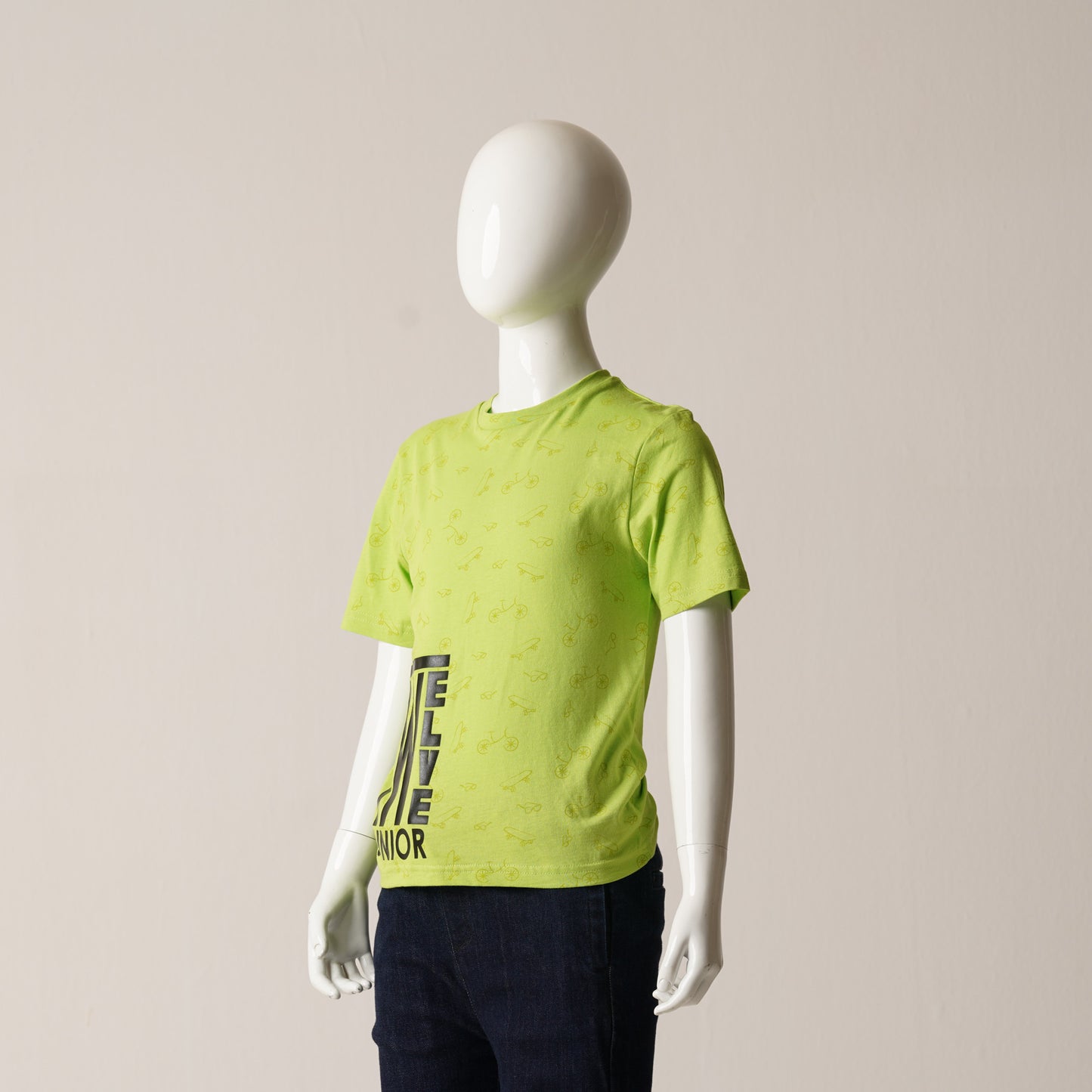 Boys T- Shirt-Lime