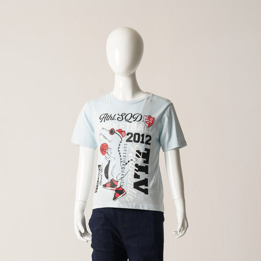 Boys T- Shirt-Sky Blue