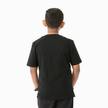 Load image into Gallery viewer, Boys Black Printed T-Shirt
