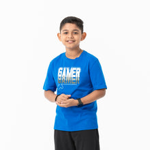 Load image into Gallery viewer, Boys Blue Printed T-Shirt
