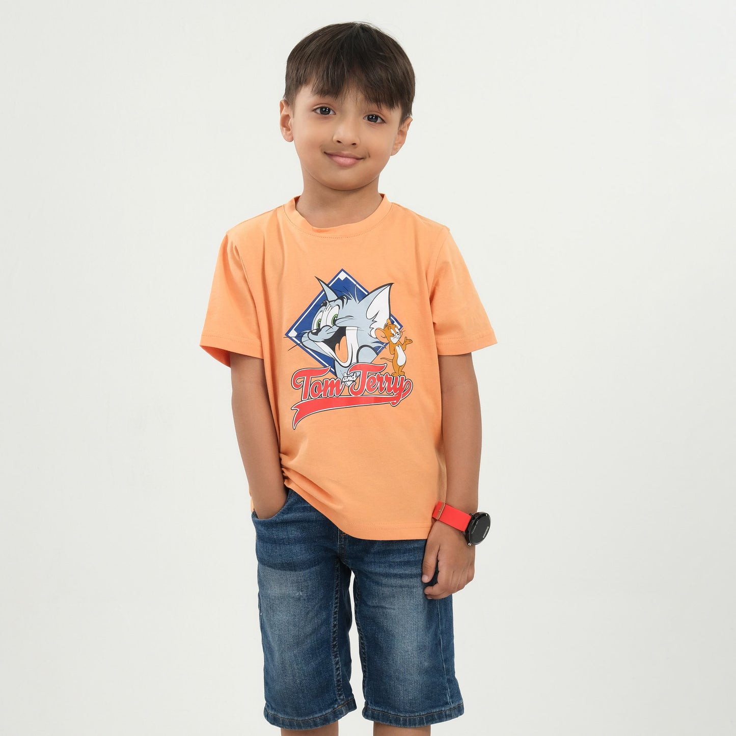 Baby Boys Bright Pop Tee