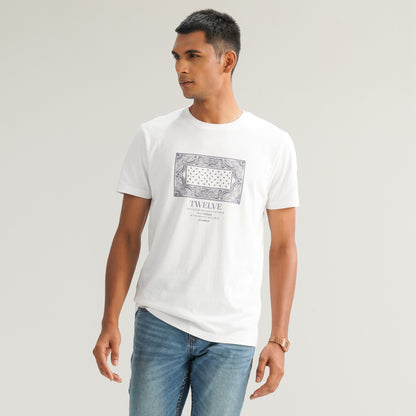 Mens White T-Shirt