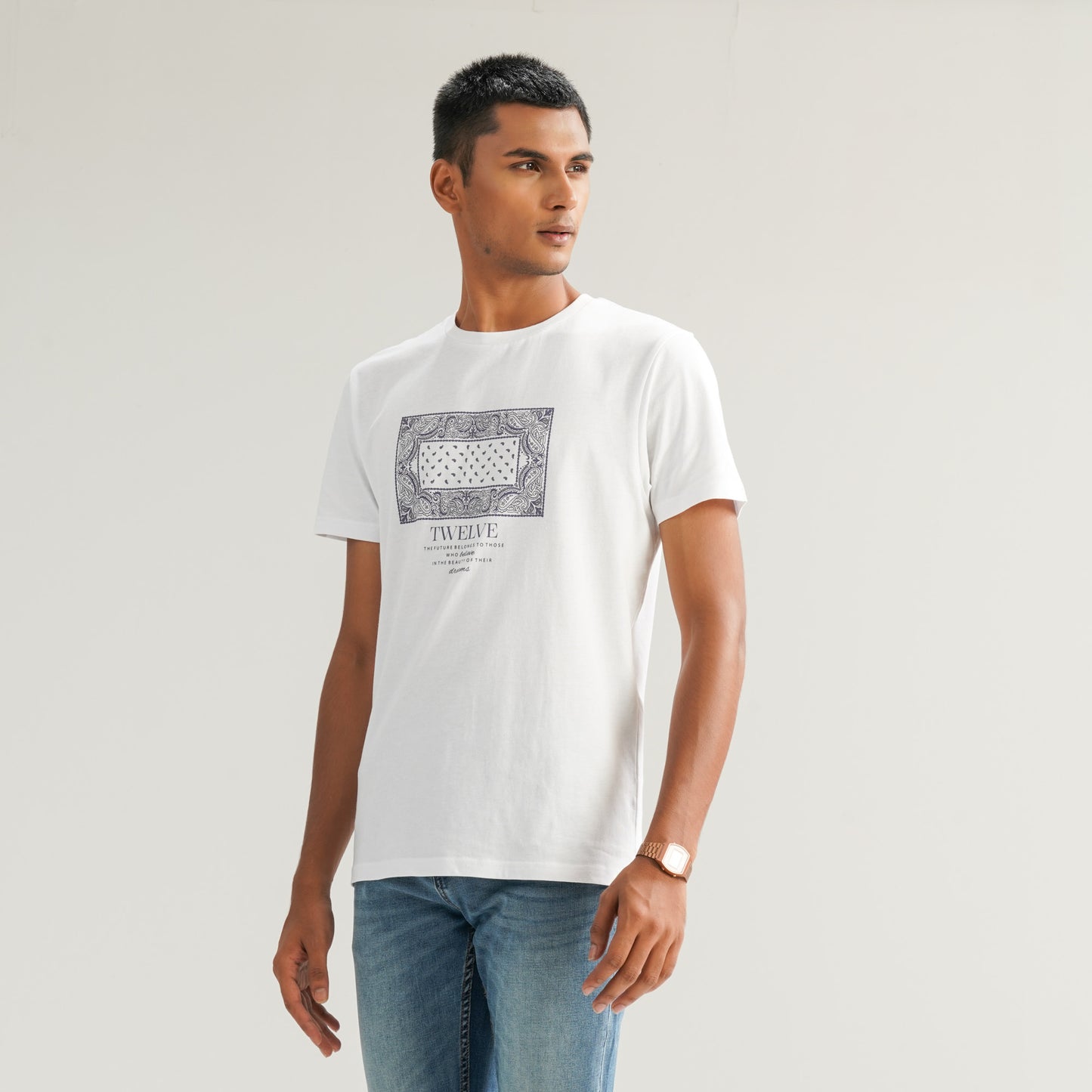 Mens White T-Shirt