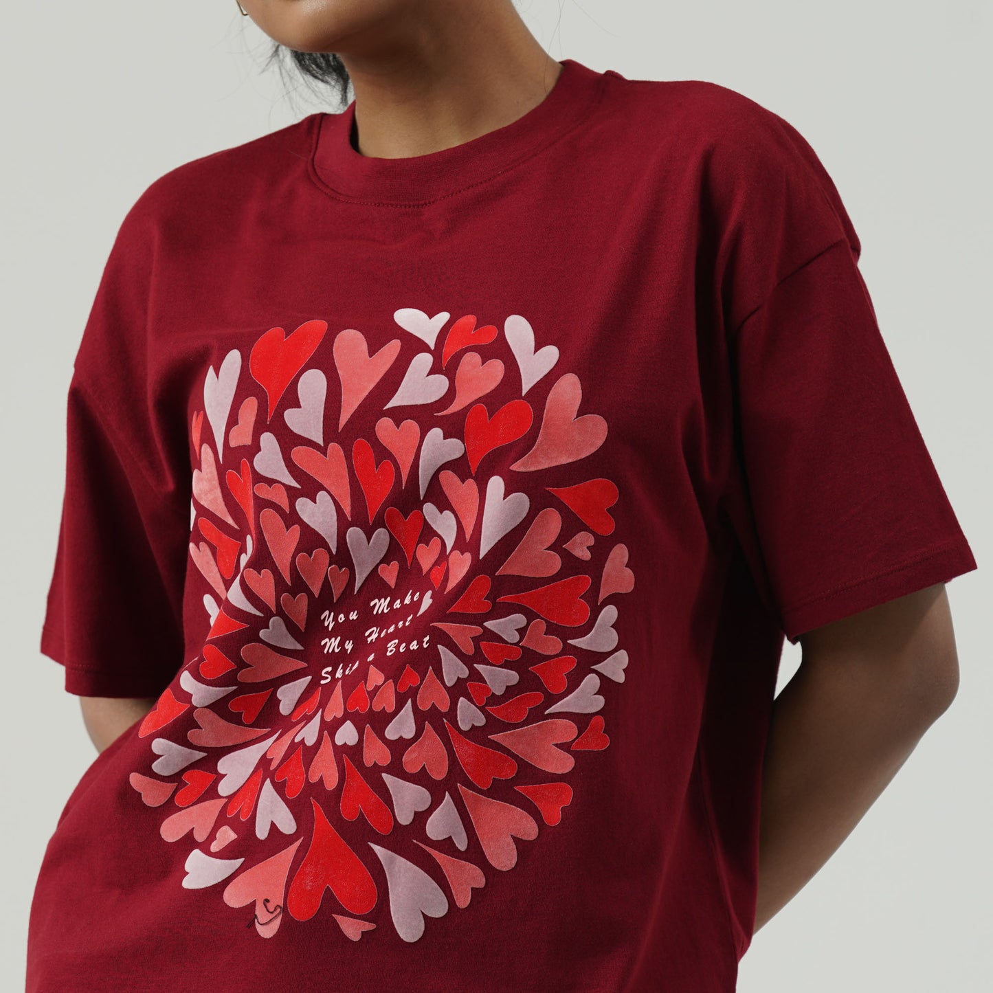 Womens Maroon T-Shirt