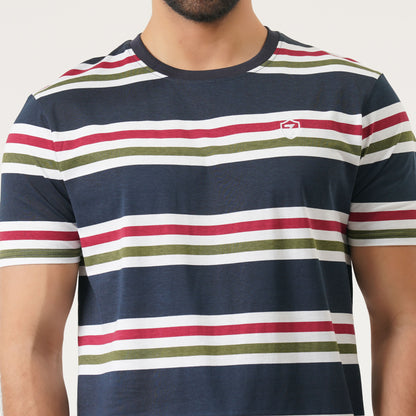 Mens Navy Blue T-Shirt