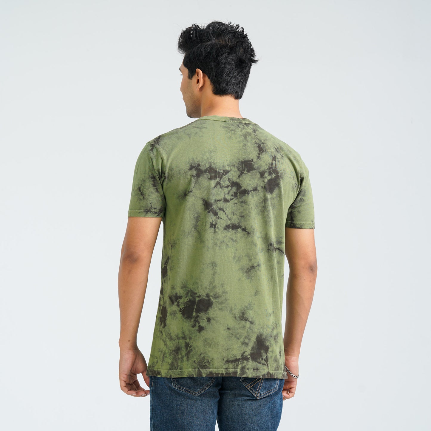 Men's Sage Green Cotton T-Shirt