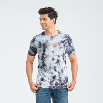 Men's Gray Cotton T-Shirt
