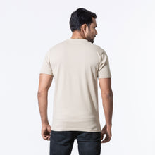 Load image into Gallery viewer, Mens Beige Basic T-Shirt
