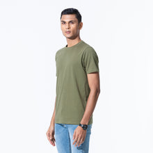 Load image into Gallery viewer, Mens Olive Basic T-Shirt
