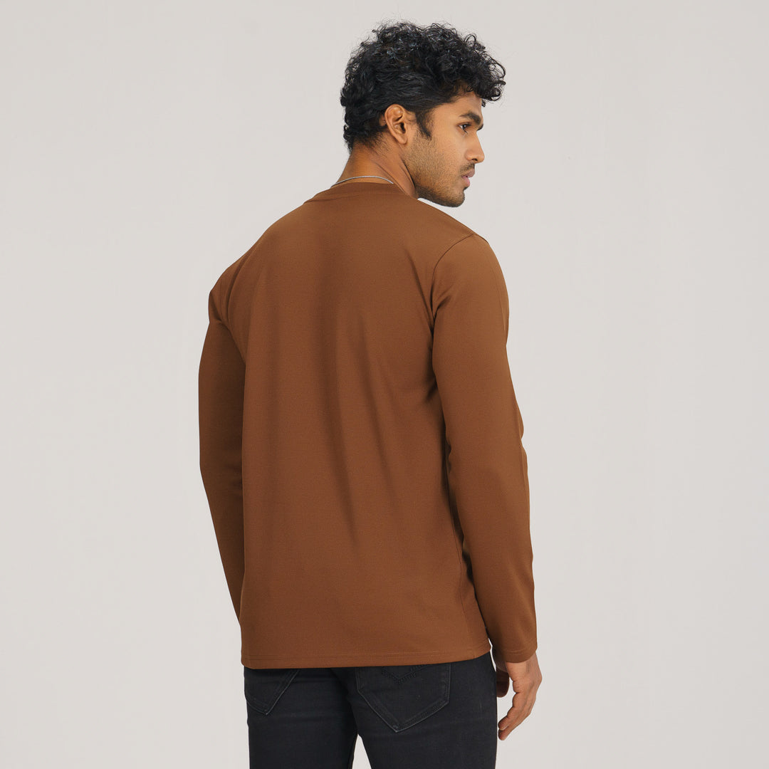 Mens Brown T-Shirt