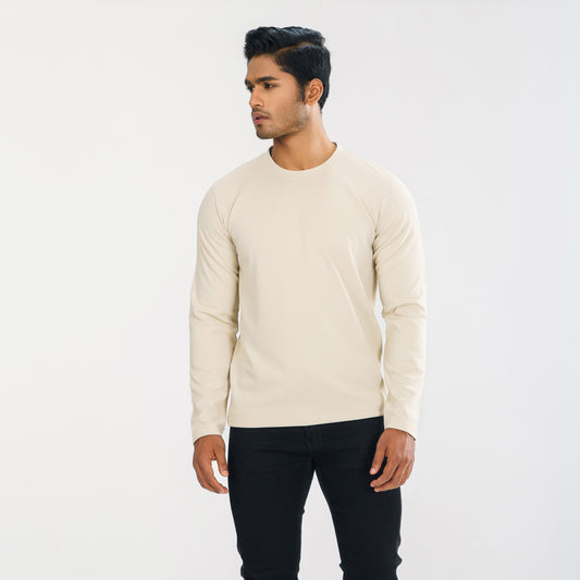 Mens Beige T-Shirt