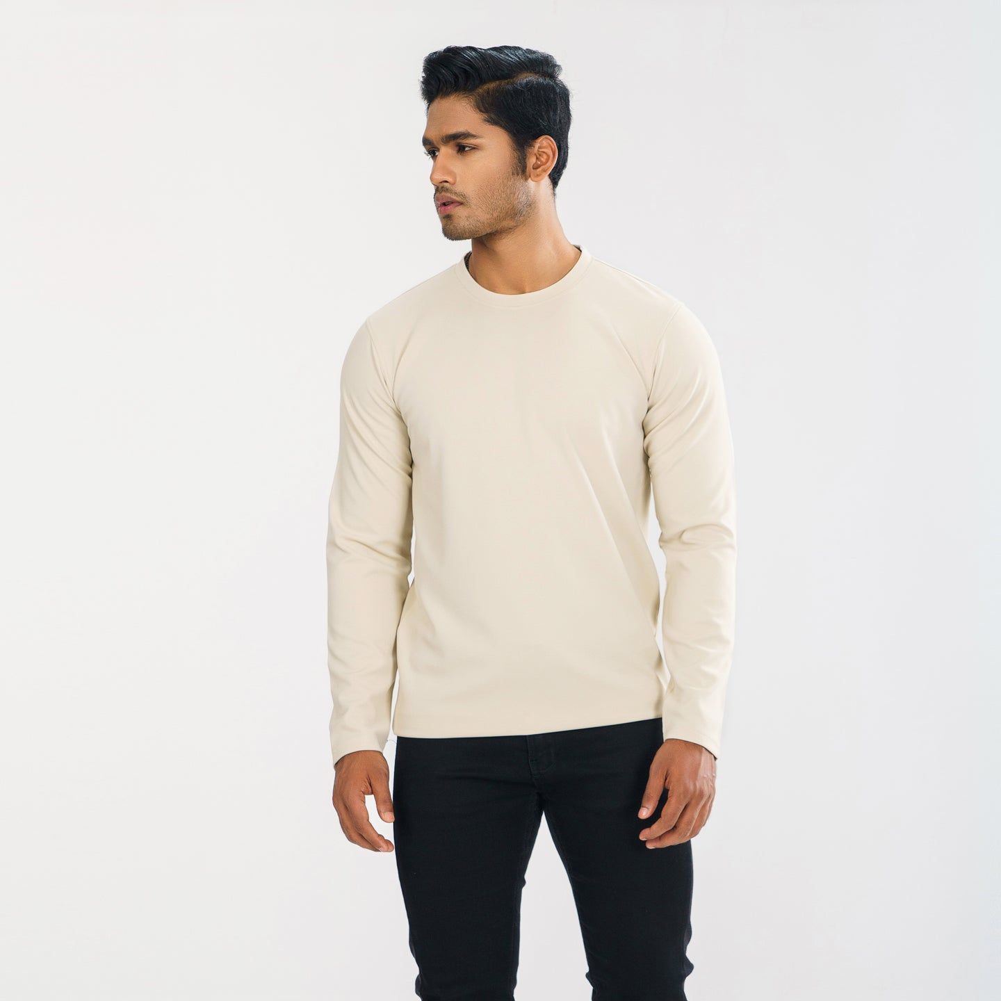 Men's Beige T-shirt