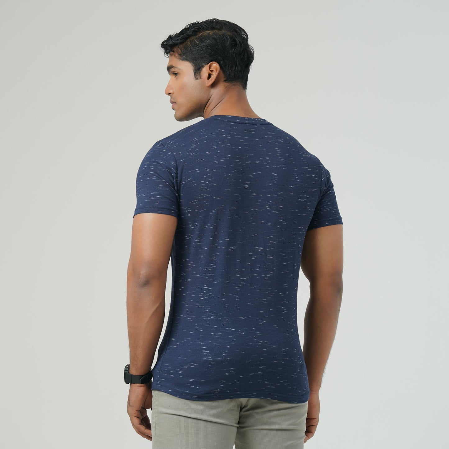 Mens Navy Blue T-Shirt