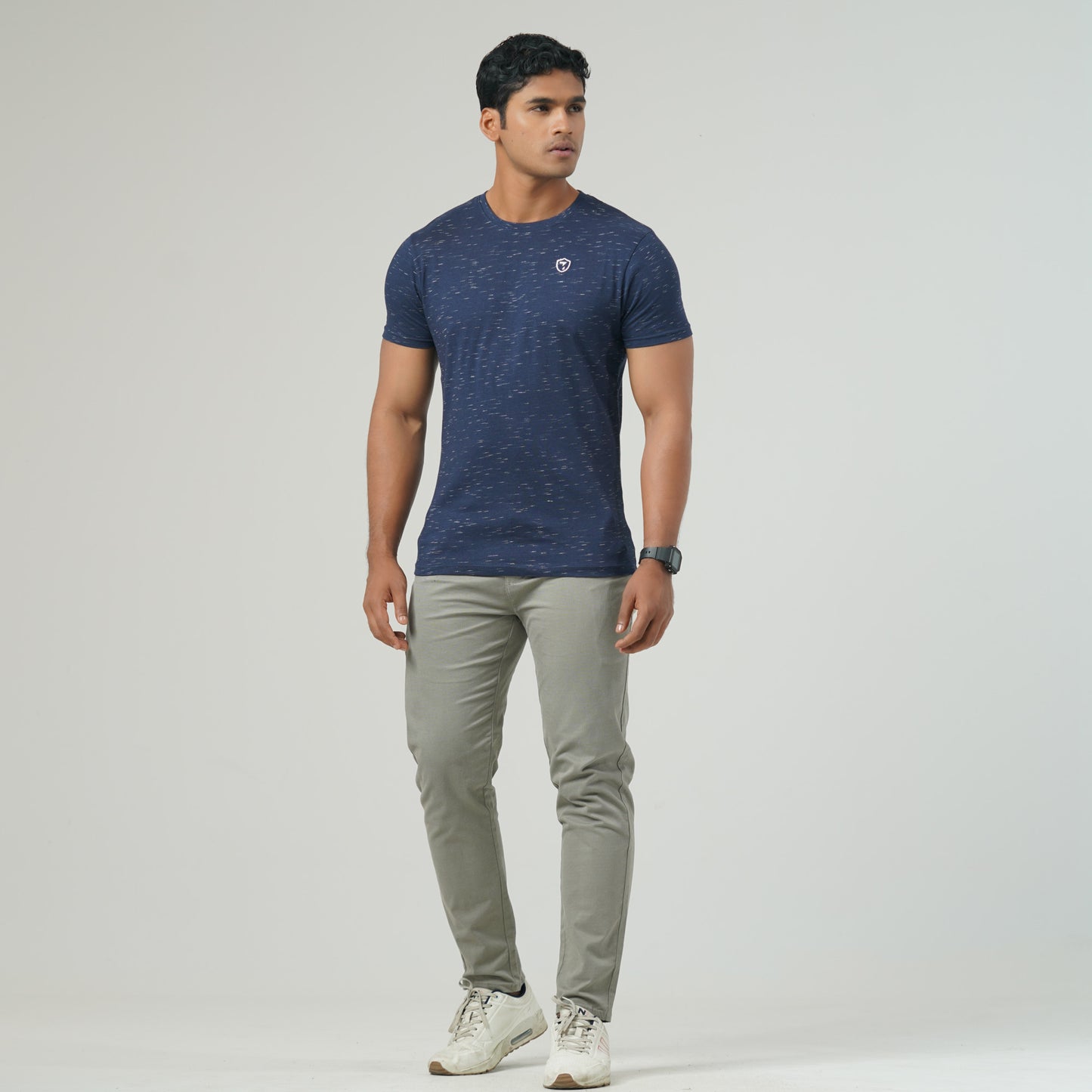 Mens Navy Blue T-Shirt