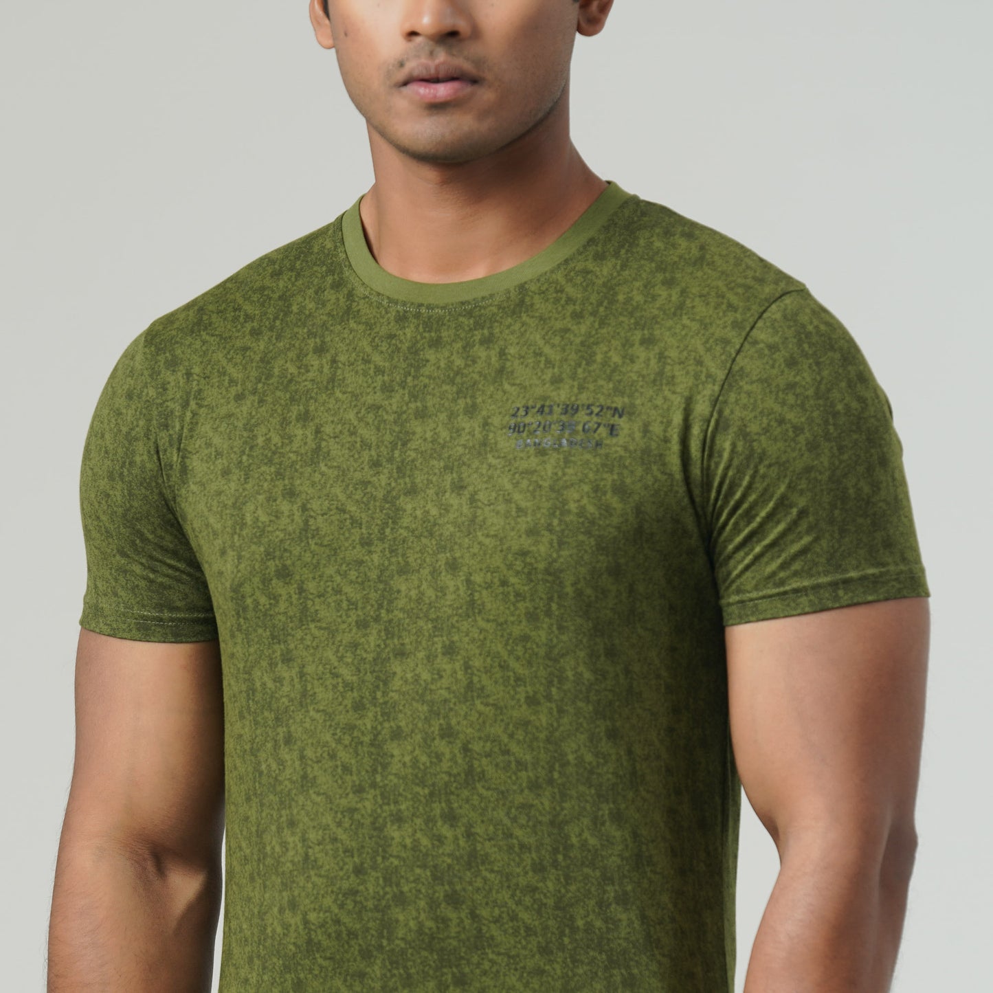 Mens Olive Green T-Shirt