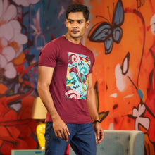 Load image into Gallery viewer, MENS T-SHIRT-MAROON
