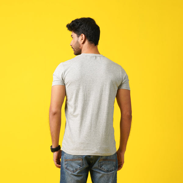 MENS T- SHIRT-GRAY