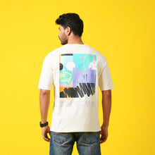 Load image into Gallery viewer, Men&#39;s  Off-White Drop Shoulder T-Shirt
