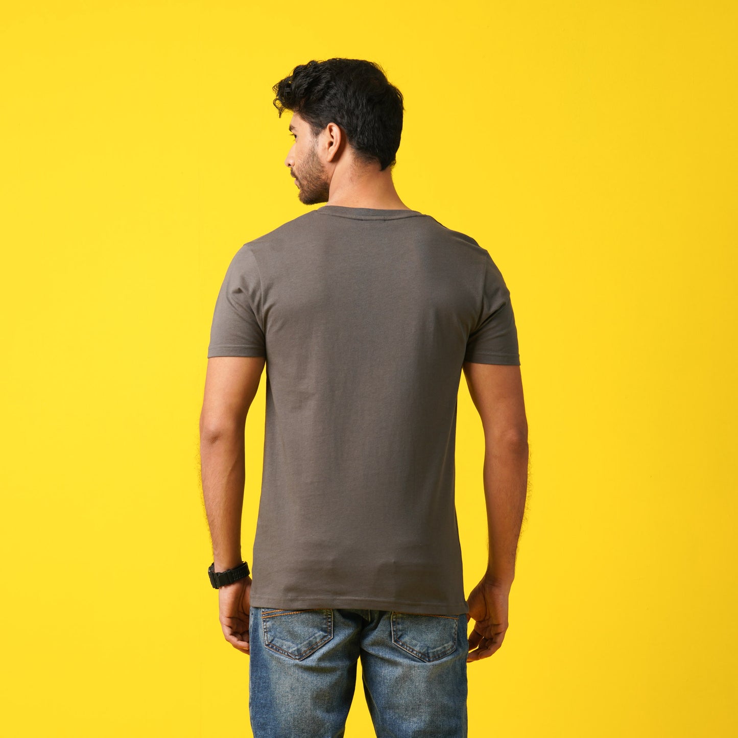 Mens T- Shirt-Graphite