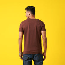 Load image into Gallery viewer, MENS T- SHIRT-DARK BROWN
