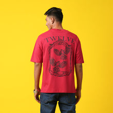 Load image into Gallery viewer, MENS T- SHIRT-VINTAGE RED
