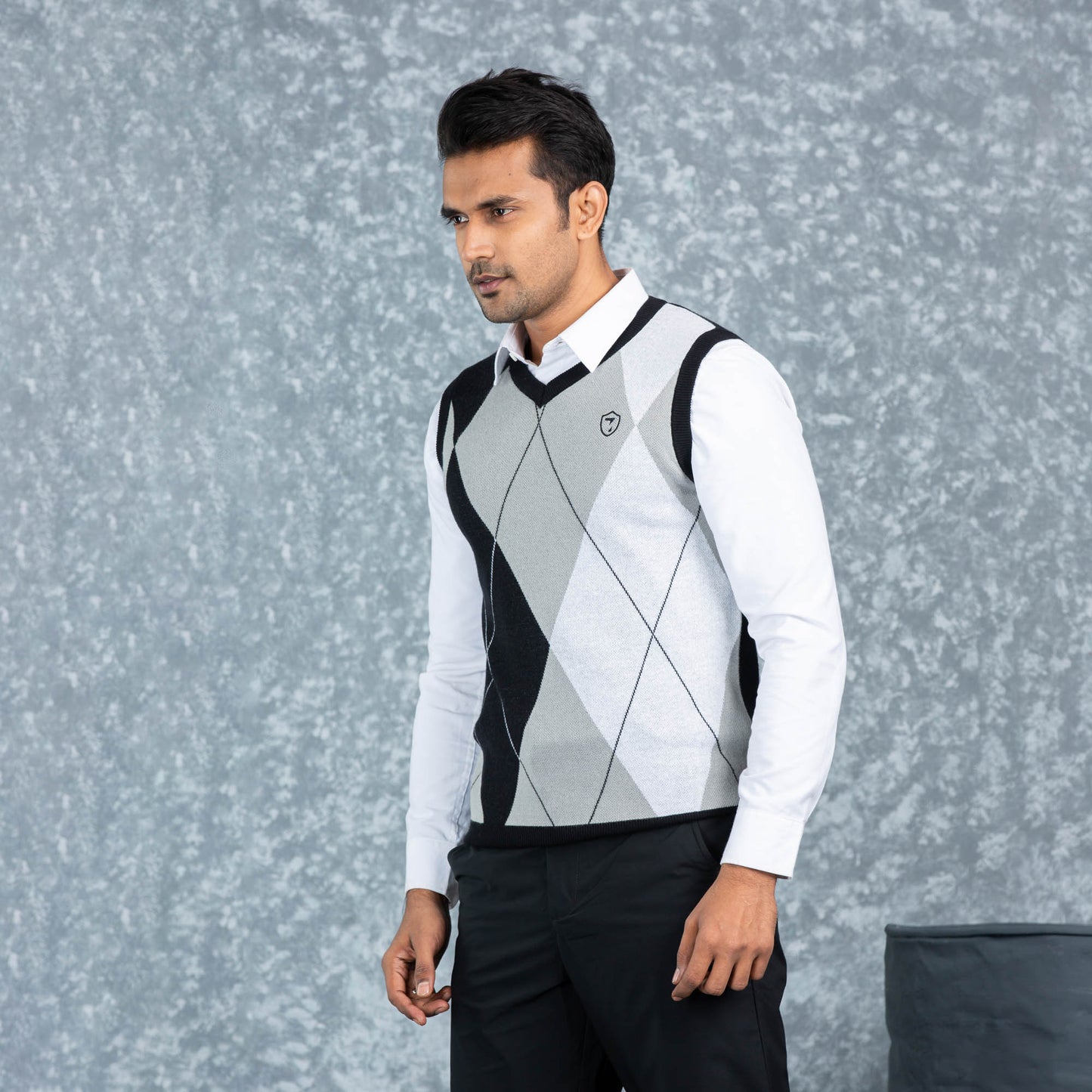 Mens Vest- Grey