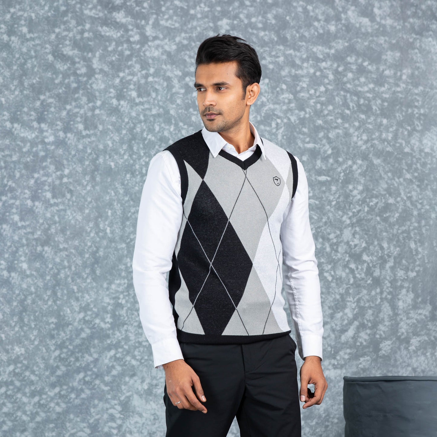 Mens Vest- Grey