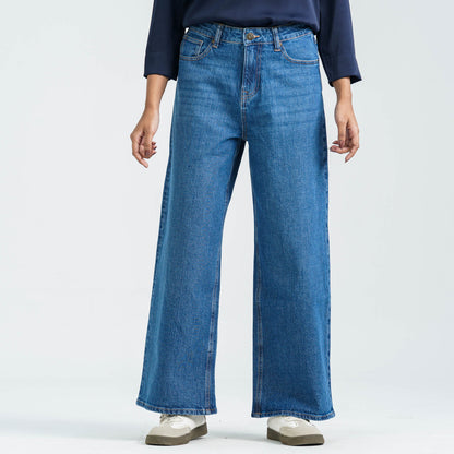 Women’s Mid Blue Denim Pant