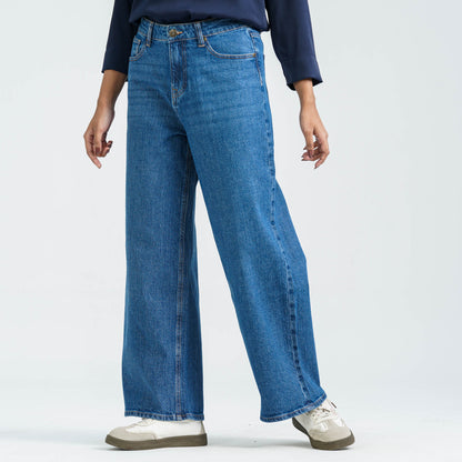 Women’s Mid Blue Denim Pant