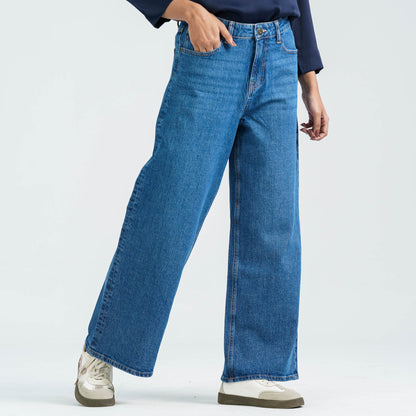 Women’s Mid Blue Denim Pant