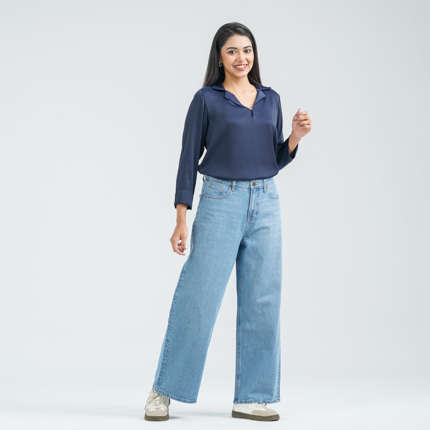 Women’s Light Blue Denim Pant