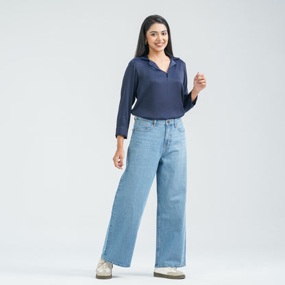Women’s Light Blue Denim Pant