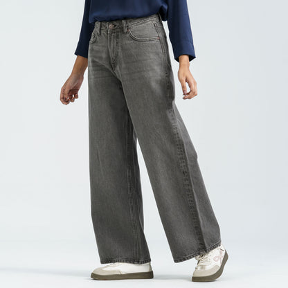 Women’s Light Grey Denim Pant
