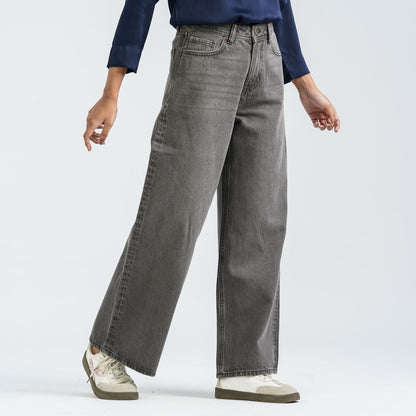 Women’s Light Grey Denim Pant