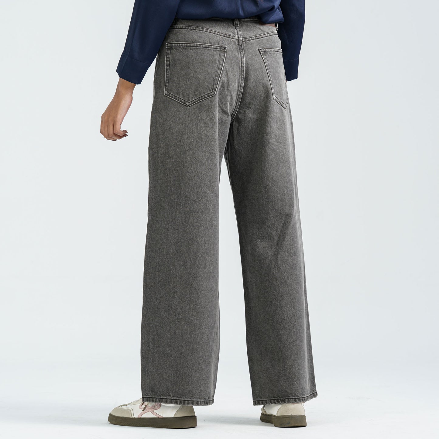 Women’s Light Grey Denim Pant