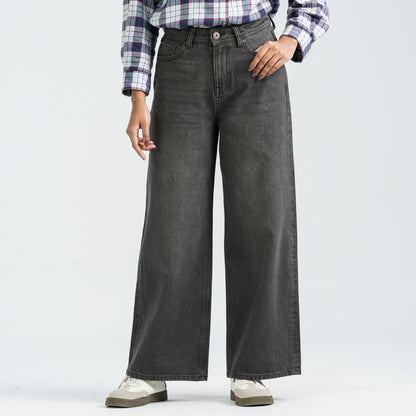 Women’s Dark Grey Denim Pant