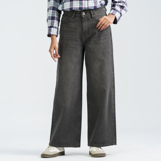 Women’s Dark Grey Denim Pant