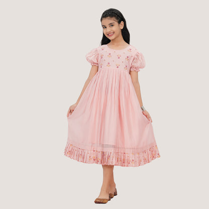 Girls Pink Frock