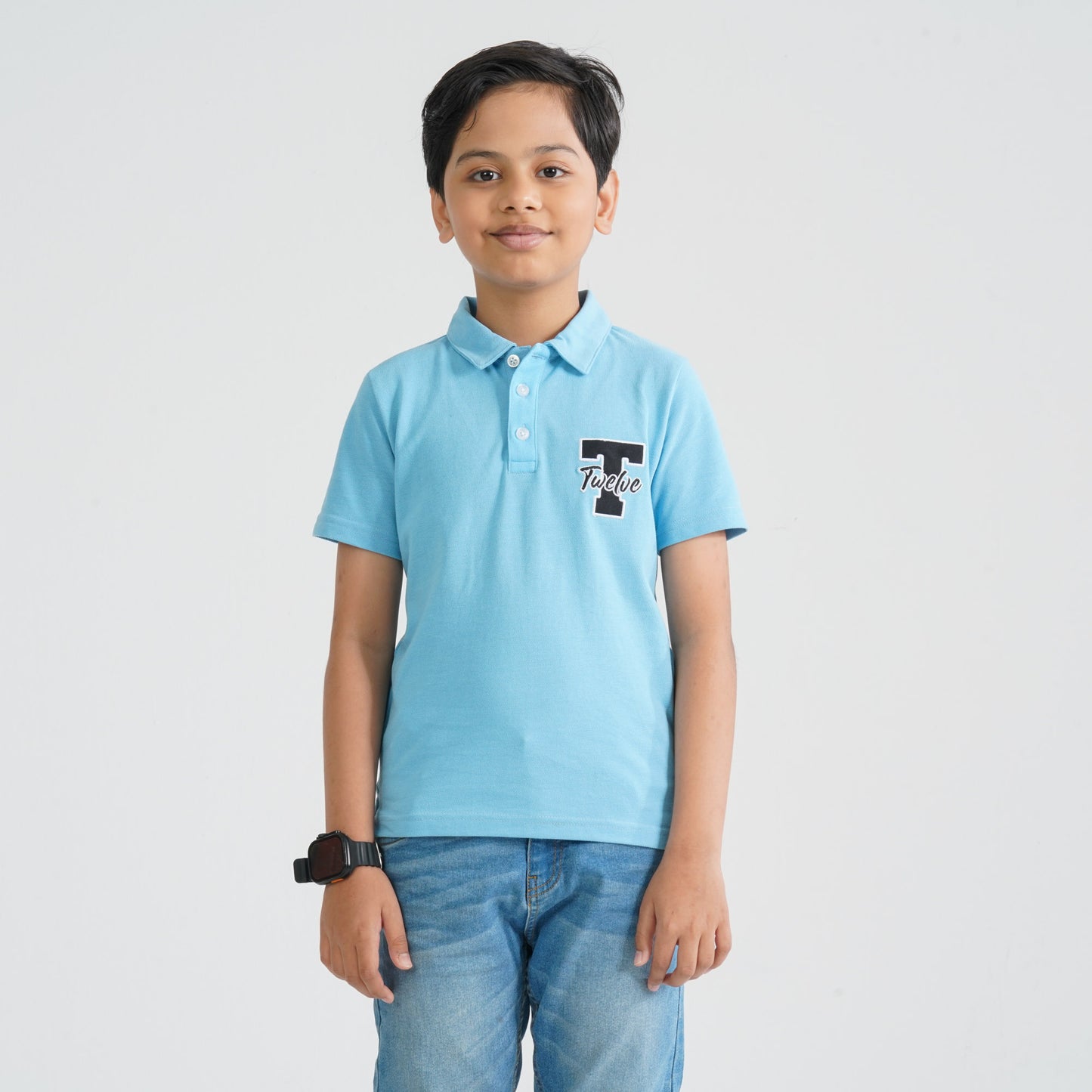 Boy’s Sky Blue Polo Shirt