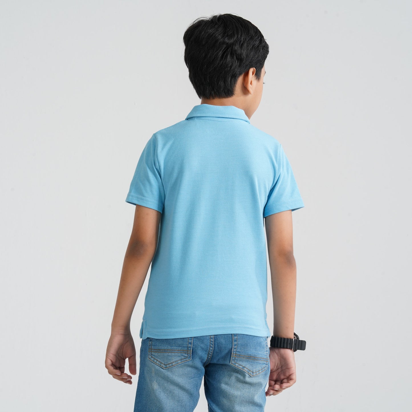 Boy’s Sky Blue Polo Shirt