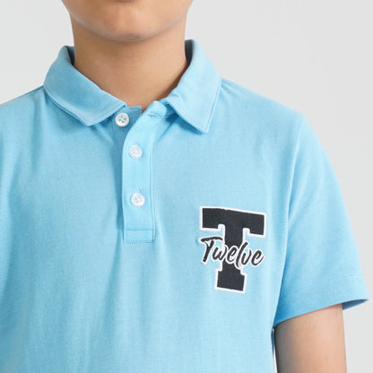 Boy’s Sky Blue Polo Shirt