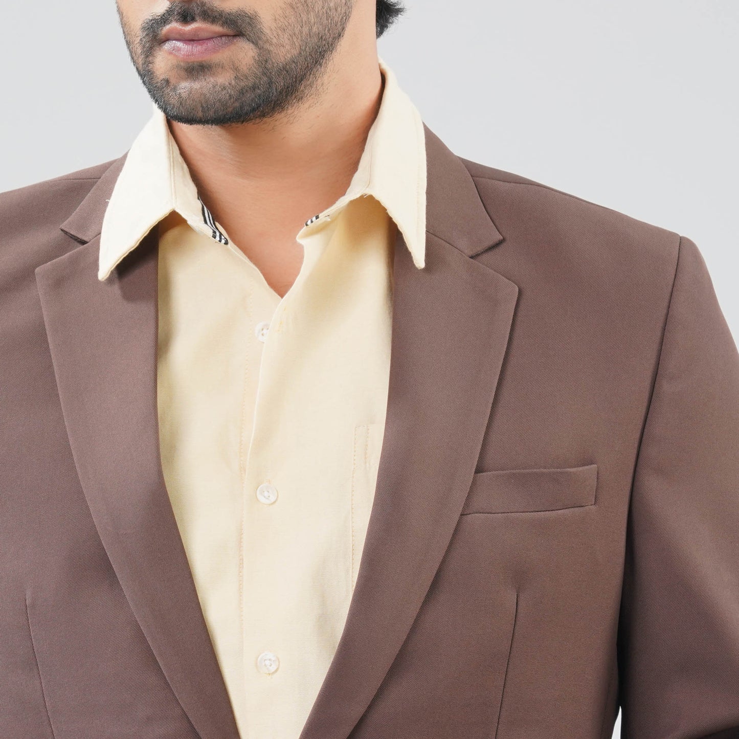 Mens Coffee Brown Blazer