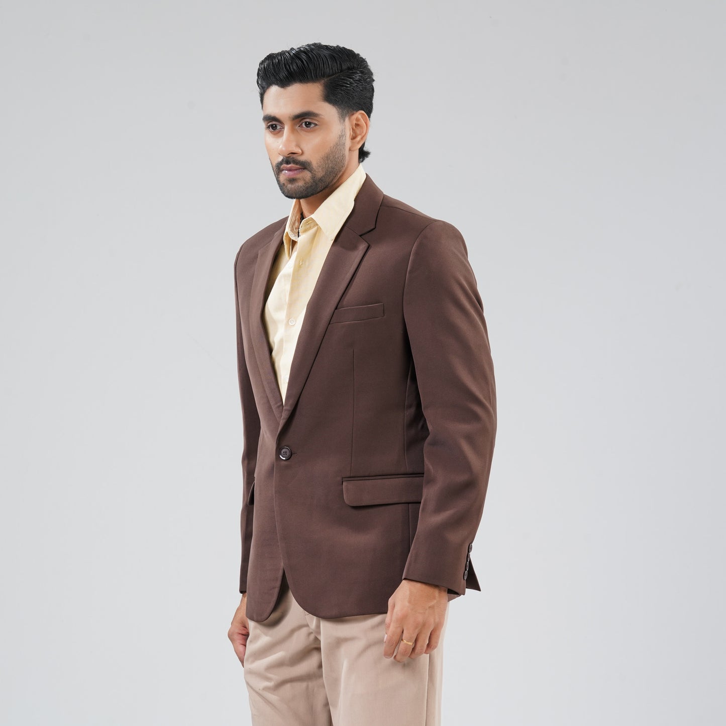 Mens Coffee Brown Blazer