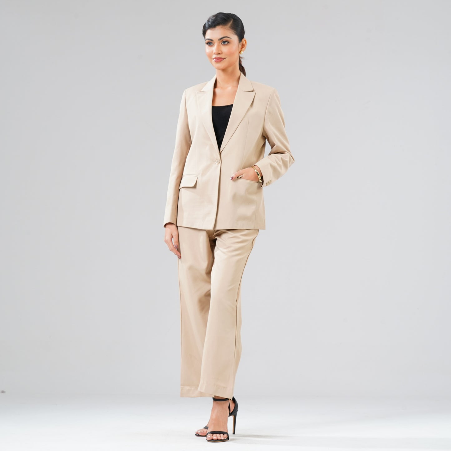 Women's Beige Blazer