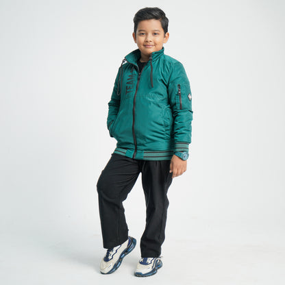 Boy's Green Bomber