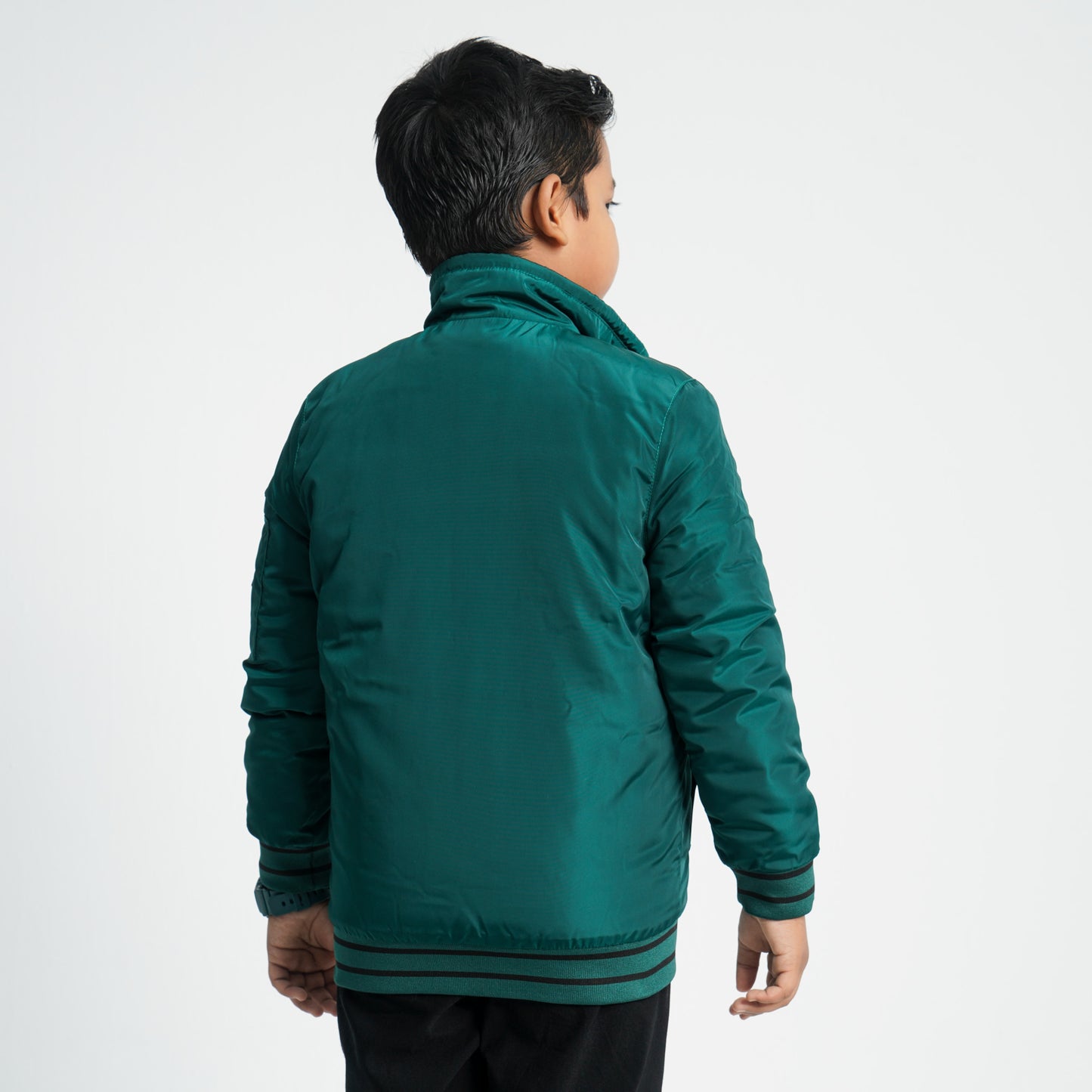 Boy's Green Bomber