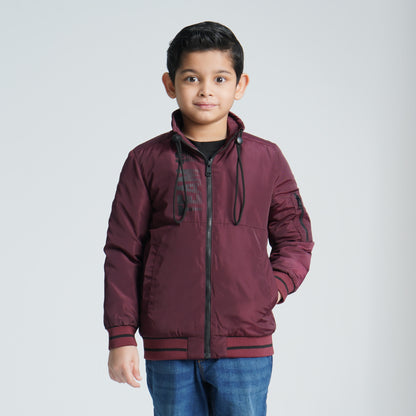 Boy's Maroon Bomber