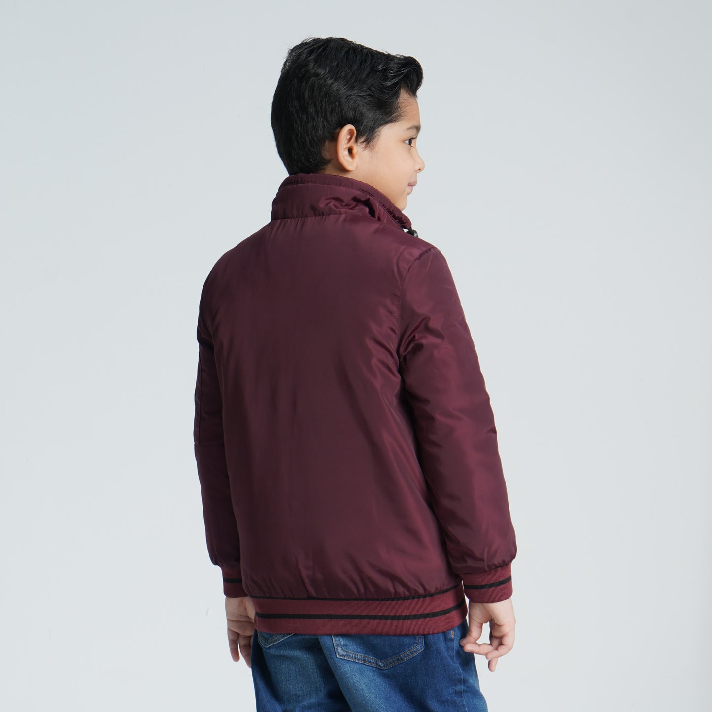 Boy's Maroon Bomber