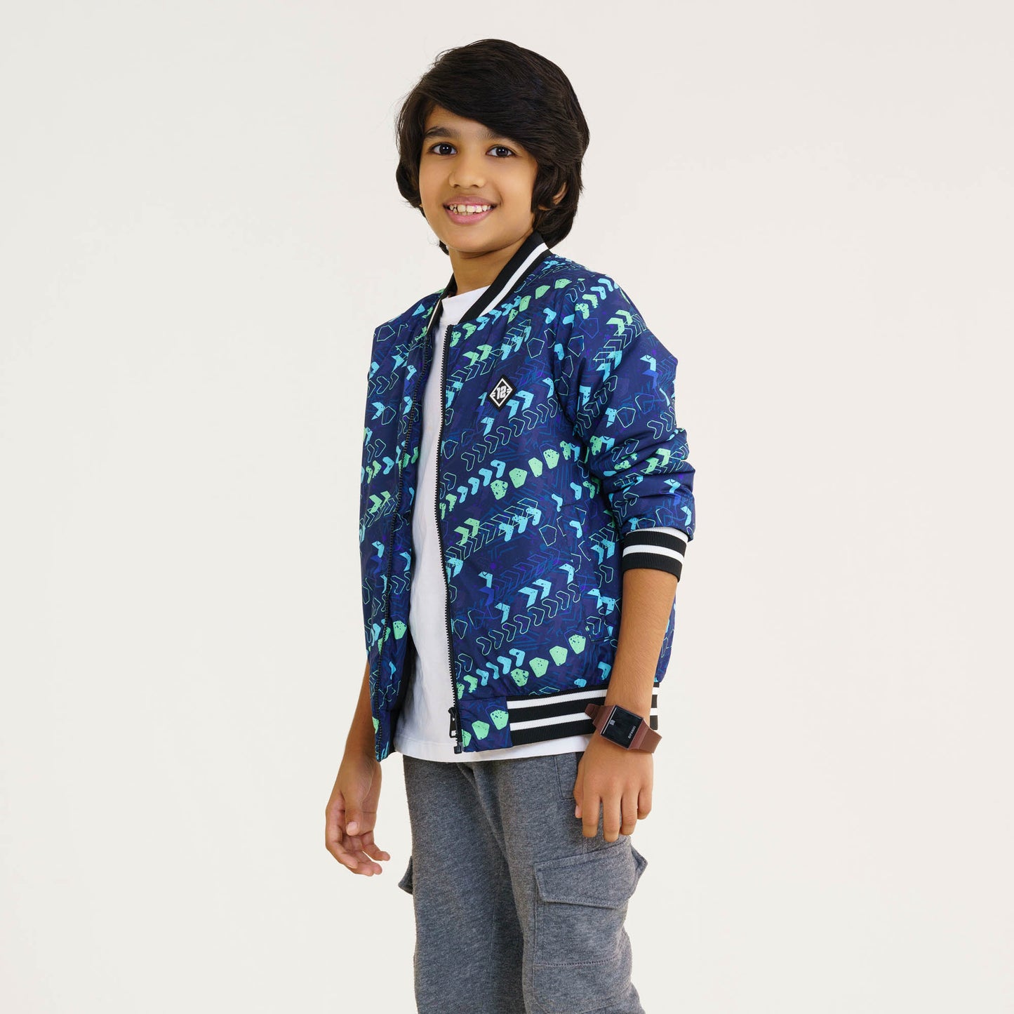 Baby Boys Navy Bomber